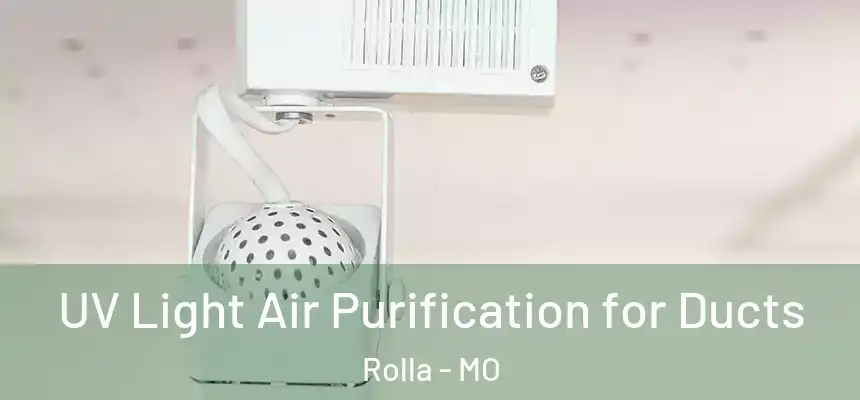  UV Light Air Purification for Ducts Rolla - MO